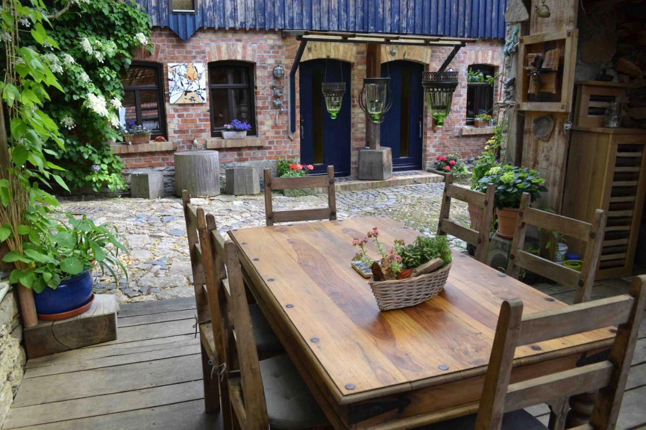 Ferienwohnung ABH Am Blauen Hof Weimar  Exterior foto